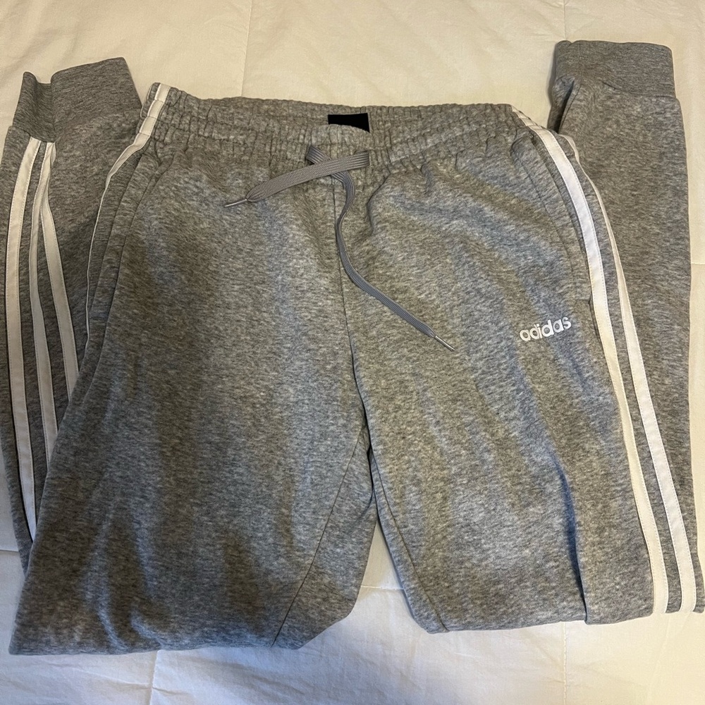 Grey women’s adidas joggers!